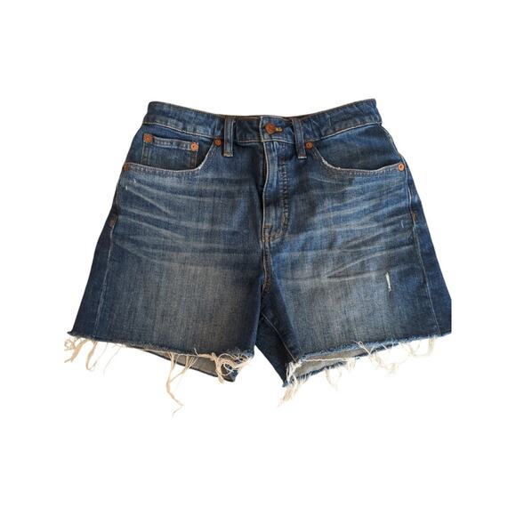 Madewell Women's High Rise Denim Shorts Size 27 x 4 - Picture 1 of 10